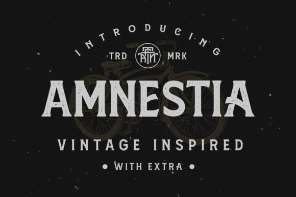 Amnestia: A Serif Font That Elevates Branding with Vintage Charm