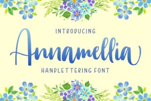 Annamellia: A Handwritten Font That Breathes Life into Your Crafts