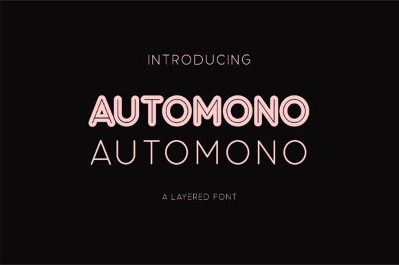 Automono: A Smart Sans Serif Font for Modern Web Design