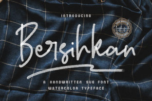 Bersihkan: A Color Font for Handmade Crafters and Design Enthusiasts