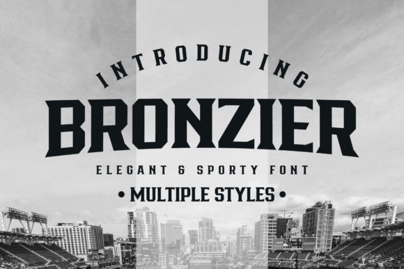 Bronzier: A Serif Font for Bold Branding and Campaign Impact