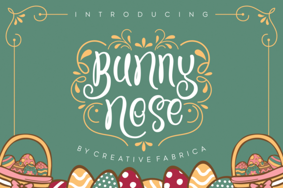 Bunny Nose: A Sweet Handwritten Font for Easter and Spring Crafts