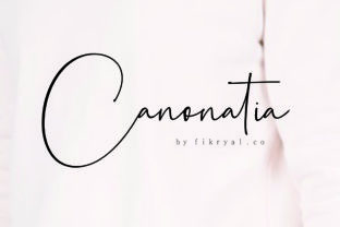 Canonatia: The Font That Elevates Your Brand with a Handwritten Touch