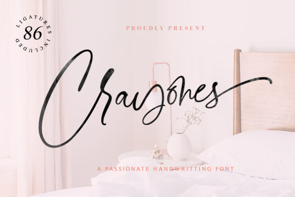 Crayones: A Handwritten Font for Creative Crafters and Printables