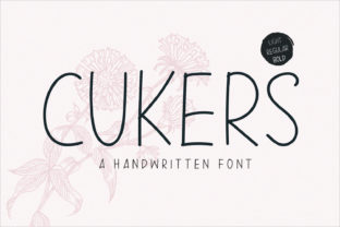 Cukers: The Handwritten Sans Serif Font for Authentic Branding