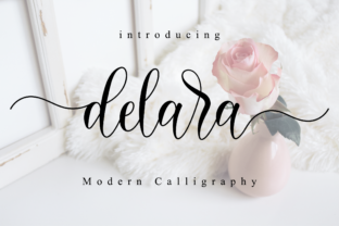 Delara: A Script Font That Breathes Life into Handmade Creations
