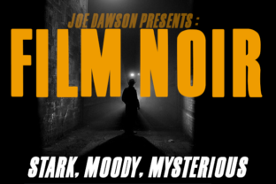 Film Noir: A Bold Sans Serif Font for Designers