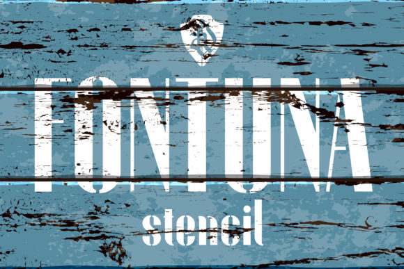 Fontuna Stencil: A Modern Sans Serif for Campaign Creativity