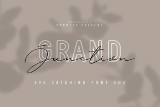 Grand Junction Duo: A Script Font for Bold Branding and Campaign Impact