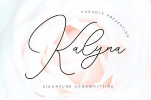 Kalyna: A Script Handwritten Font for Standout Branding and Campaign Design