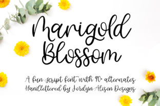 Marigold Blossom for Editorial Design and Creative Branding