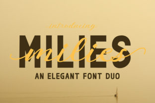 Milies Duo: A Versatile Font for Elegant Branding and Creative Design