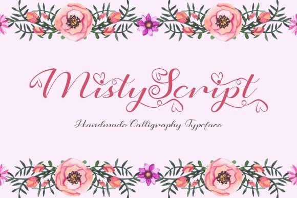 Misty Script for Creative Campaigns and Branding