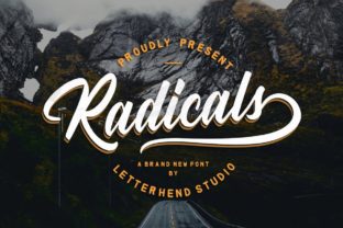 Radicals: A Script Font That Brings Warmth to Branding