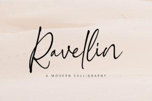 Ravellin: The Script Handwritten Font That Elevates Your Brand