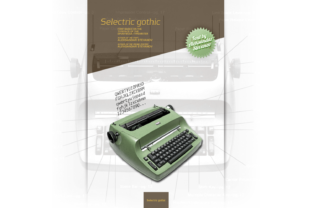 Selectric Gothic: A Timeless Typewriter-Themed Sans Serif Font for Editorial Design
