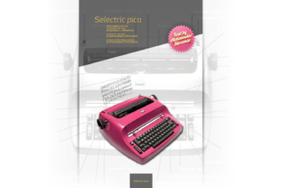 Selectric Pica for Vintage Web Design