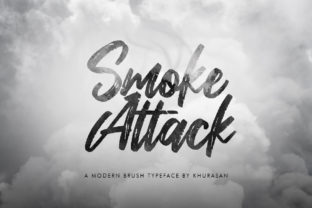 Smoke Attack: A Script Handwritten Font for Dynamic Branding and Digital Campaigns