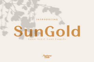 Sun Gold: A Timeless Sans Serif Font for Modern Web Design
