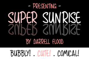 Super Sunrise: A Script Handwritten Font for Editorial Design and Branding